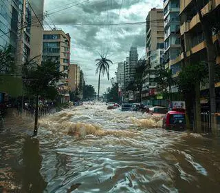 temporal em São Paulo