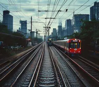 trem da linha 17-ouro