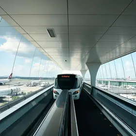 monotrilho no Aeroporto de Congonhas
