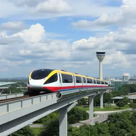 monotrilho até o Aeroporto de Congonhas