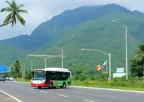 Brooklin para Mauá de transporte público