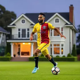 Lucas Moura casa Brooklin