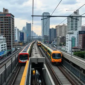 malha de metrô em SP