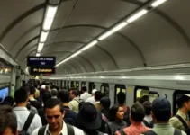túnel na estação da luz