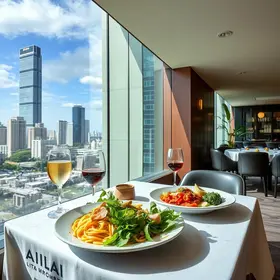 restaurante no Hilton São Paulo Morumbi