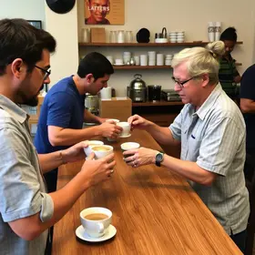 rodízio de cafés