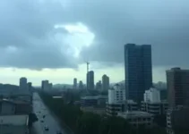 São Paulo chuva ventos fortes