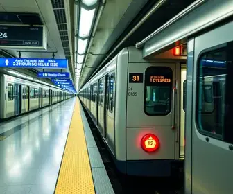 Metrô operação 24 horas